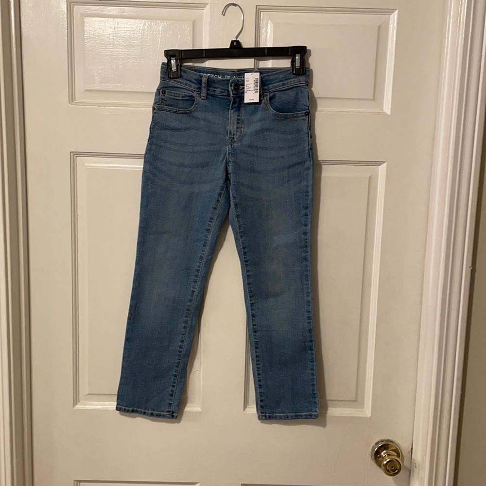 NEW WITH TAGS, boys straight denim jeans, size 8
